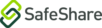 New safe share logo